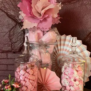 Candy display at  Private Party