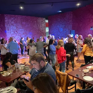 Love band and dancing