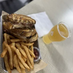 Once again I came back for the brisket Ruben sandwich and fries. I'll have to come back another time and try something new.