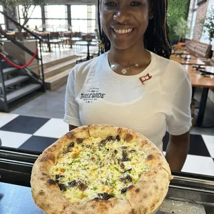 Neapolitan-Style pizzas here at Azores
