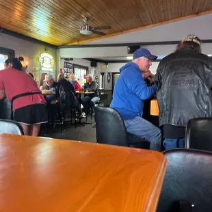 Full house for the Sunday Prime Rib dinner!