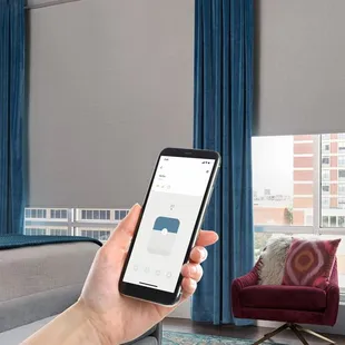 Discover how our Automation line transforms how you control your window coverings by utilizing smart devices to operate your shades.