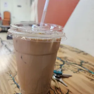 Carmel machiatto 1/2 sweet. I&apos;m hooked.