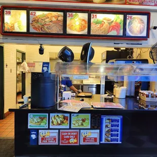 Picture of inside the restaurant.