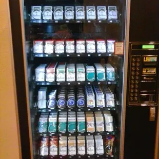 Cigarettes from a vending machine.