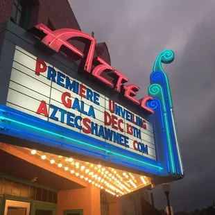 Marquee Closeup
