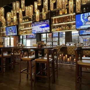 Big and beautiful bar area