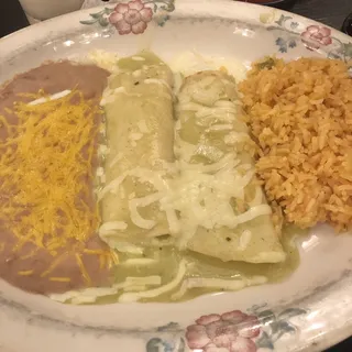 Enchiladas Verdes