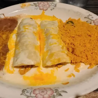 Enchiladas a la Crema