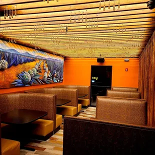 Agave - Piña room near the front entrance