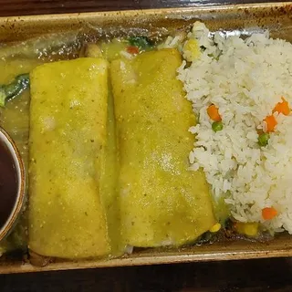 Enchiladas Espinaca