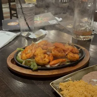 Shrimp Fajitas
