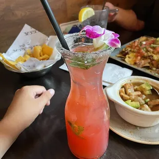 Strawberry mojito