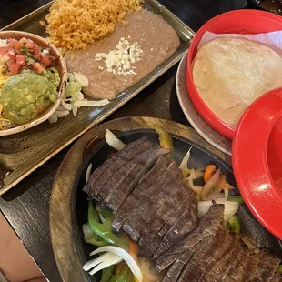 Steak Fajitas