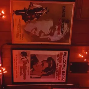 Elvis on the ceiling