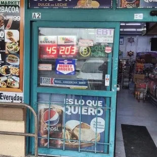 Entrance to Azteca Market.