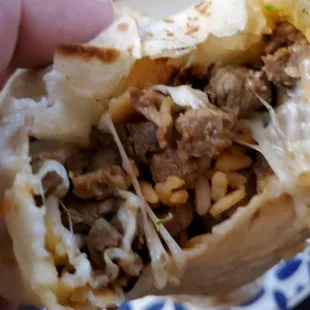 Asada burrito was delicious!