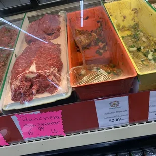 Ranchera Preperada meat is real tasty here.. Pollo Rojo is my favorite