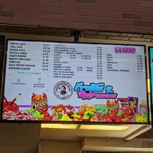 Menu from 10/11/2020