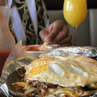 Mann&apos;s fav breakfast