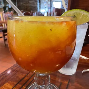 Frozen spicy margarita