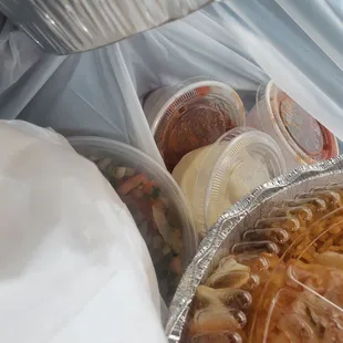 Sauces they include with my take out order