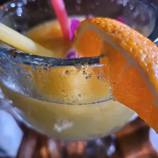 Frozen Mango Margarita. Very very good. But a little on the pricey side.