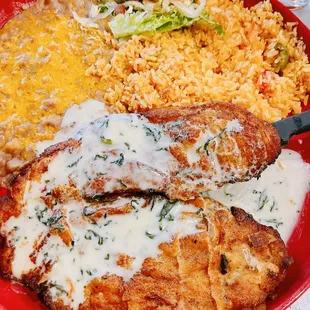 Milanesa de pollo