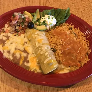Chicken Enchiladas Suiza