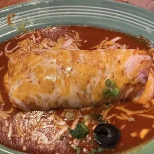 Cheese enchilada