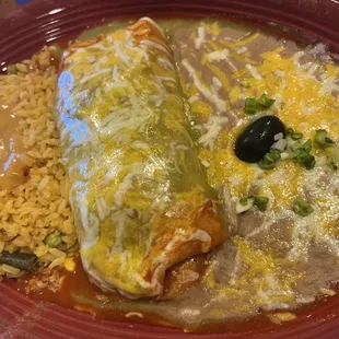 Shrimp burrito