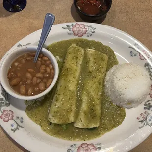 Veggie enchiladas