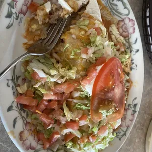 Azteca Burrito Supreme