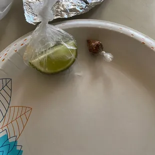 I slice of lime