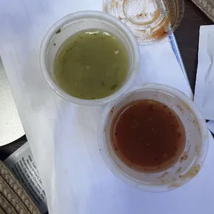 The only salsa we received