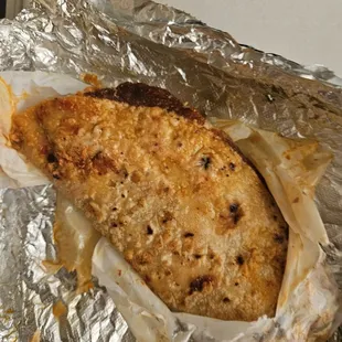 Chicken quesadilla taco was excellent.  I'm definitely getting this again.