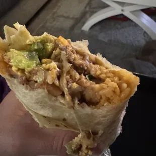 Chorizo Breakfast Burrito Delicious