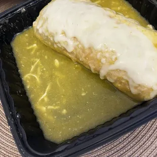 Asada wet burrito