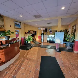 The view from the front door.