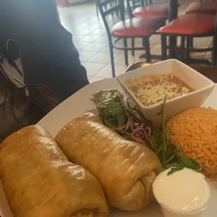 4. Chimichangas for 2