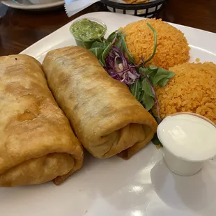 Chicken and ground beef chili meal No Beans - just rice