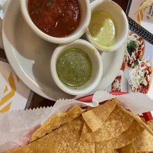 All very tasty salsas