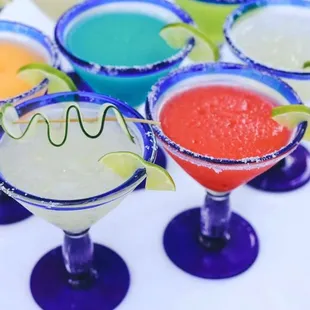 Up to 17 Margarita flavors