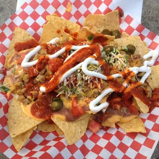 Chicken Nacho Supreme $8
