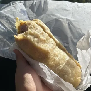 Ham burrito