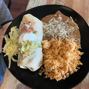 Chicken Burrito Fajitas