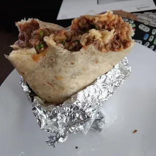 Carne Asada burrito