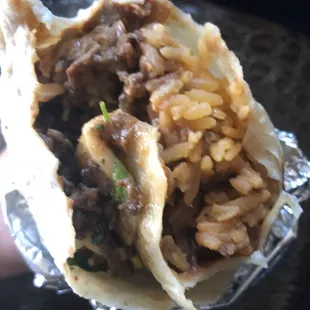 Asada burrito 10/10