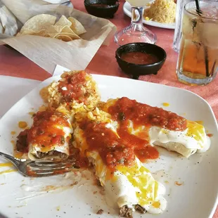 Ground Beef Enchiladas