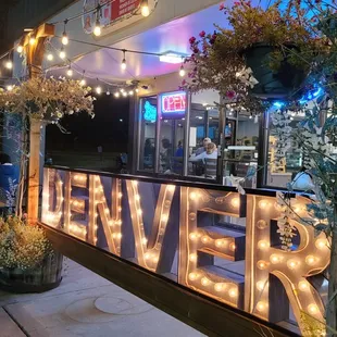 A nice space to enjoy treats